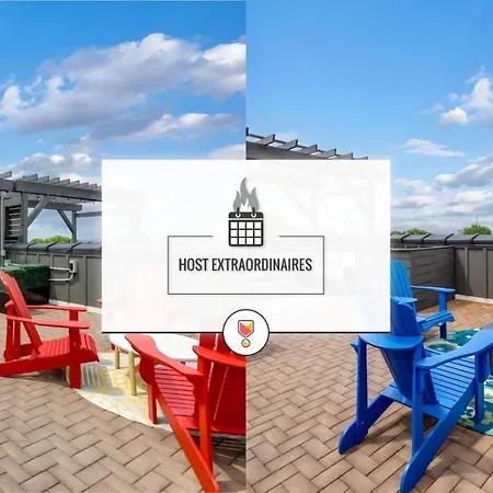 Two Townhomes - Hot Tubs And Rooftop Balconies